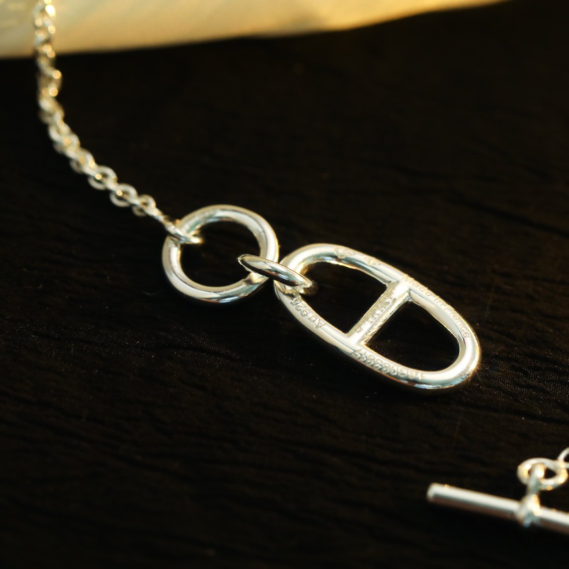 [Windsor Jewelry]HM CHAINE D'ANCRE PENDANT NECKLACE STERLING SILVER