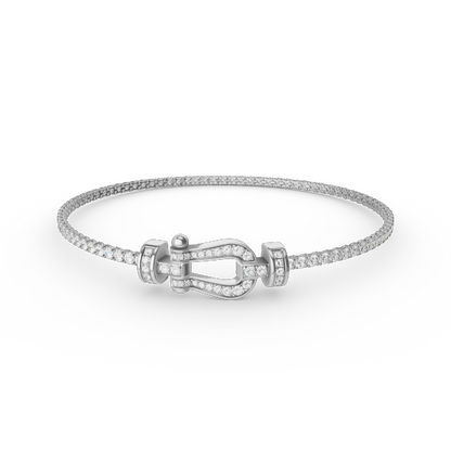 [Windsor Jewelry]FORCE  HORSESHOE  DIAMOND TENNIS BRACELET