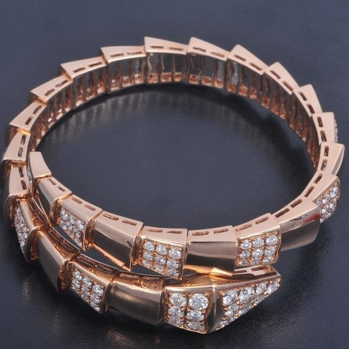 [Windsor Jewelry]SERPENTI BRACELET PINK GOLD DIAMOND