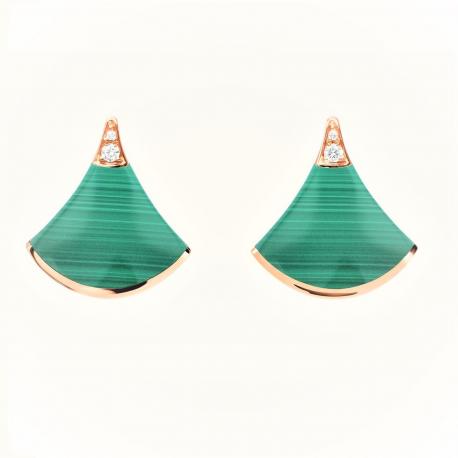 [Windsor Jewelry]DIVAS DREAM EARRINGS PINK GOLD