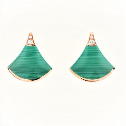 [Windsor Jewelry]DIVAS DREAM EARRINGS PINK GOLD