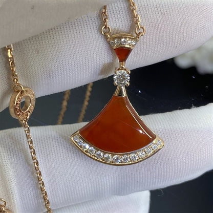 [Windsor Jewelry]DREAM NECKLACE CARNELIAN DIAMOND