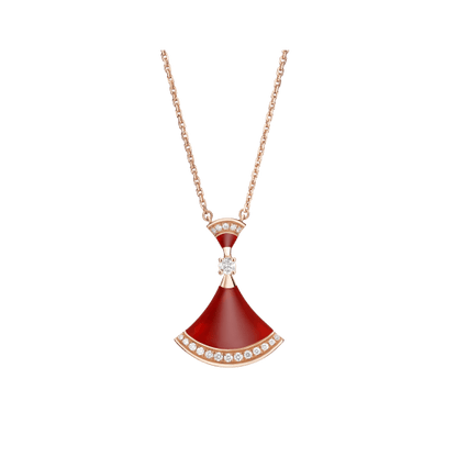 [Windsor Jewelry]DREAM NECKLACE CARNELIAN DIAMOND