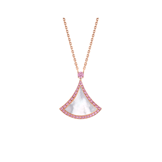 [Windsor Jewelry]DREAM NECKLACE MOP DIAMOND PINK