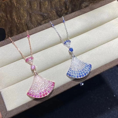 [Windsor Jewelry]DREAM NECKLACE AGATE SILVER DIAMOND