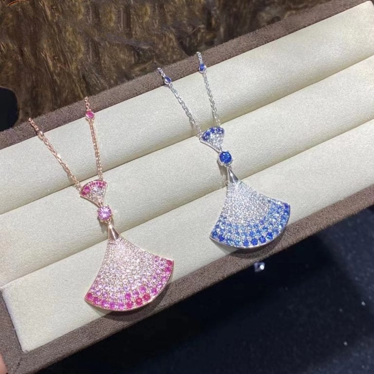 [Windsor Jewelry]DREAM NECKLACK DIAMOND PINK GOLD
