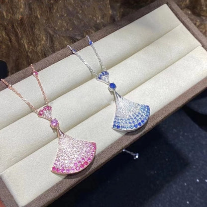 [Windsor Jewelry]DREAM NECKLACK DIAMOND PINK GOLD