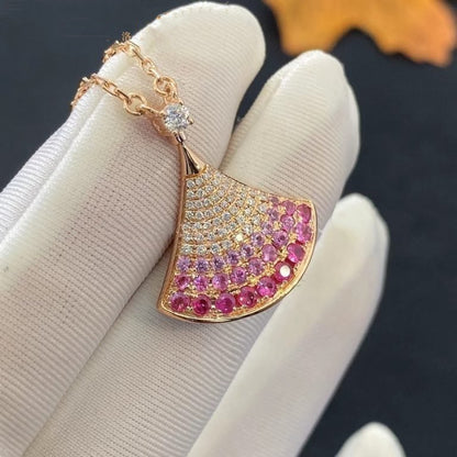 [Windsor Jewelry]DREAM NECKLACE PINK GOLD PINK DIAMOND