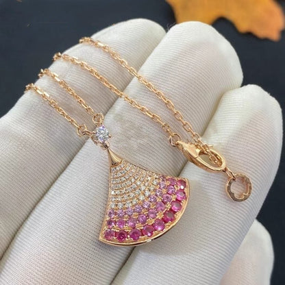 [Windsor Jewelry]DREAM NECKLACE PINK GOLD PINK DIAMOND
