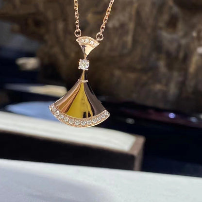 [Windsor Jewelry]DREAM NECKLACE PINK GOLD DIAMOND