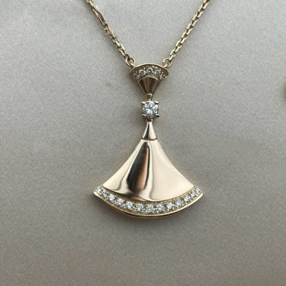 [Windsor Jewelry]DREAM NECKLACE PINK GOLD DIAMOND