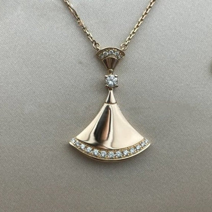 [Windsor Jewelry]DREAM NECKLACE PINK GOLD DIAMOND