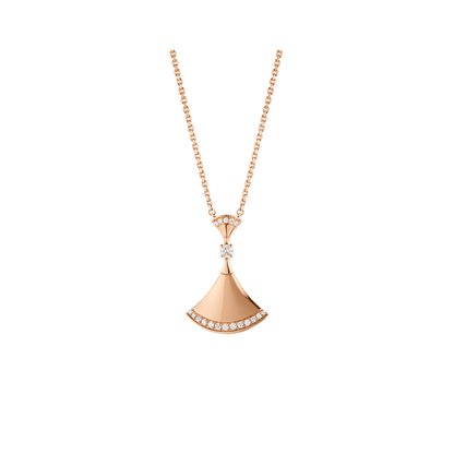 [Windsor Jewelry]DREAM NECKLACE PINK GOLD DIAMOND
