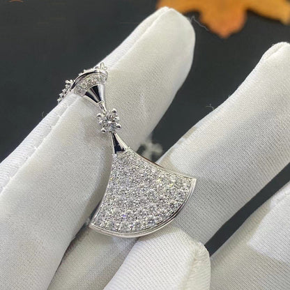 [Windsor Jewelry]DREAM NECKLACE SILVER FULL DIAMOND
