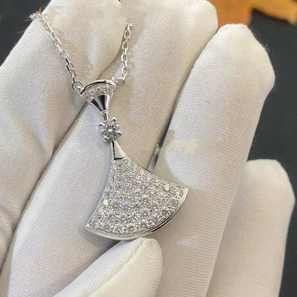 [Windsor Jewelry]DREAM NECKLACE SILVER FULL DIAMOND