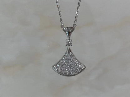 [Windsor Jewelry]DREAM NECKLACE SILVER FULL DIAMOND