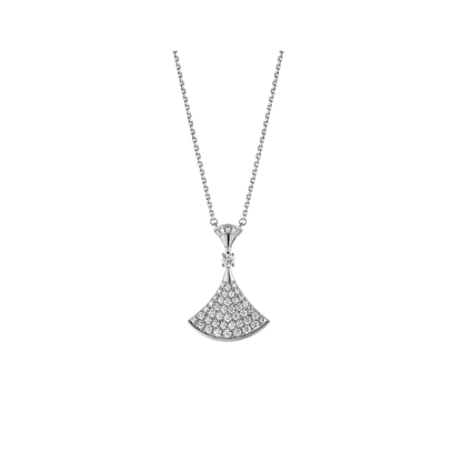 [Windsor Jewelry]DREAM NECKLACE SILVER FULL DIAMOND