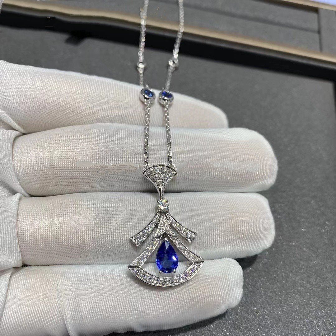 [Windsor Jewelry]DREAM NECKLACE AGATE DIAMOND SILVER