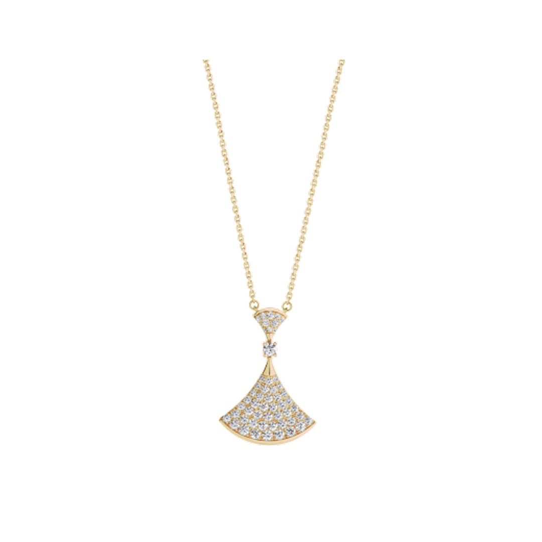 [Windsor Jewelry]DREAM NECKLACE GOLD FULL DIAMOND