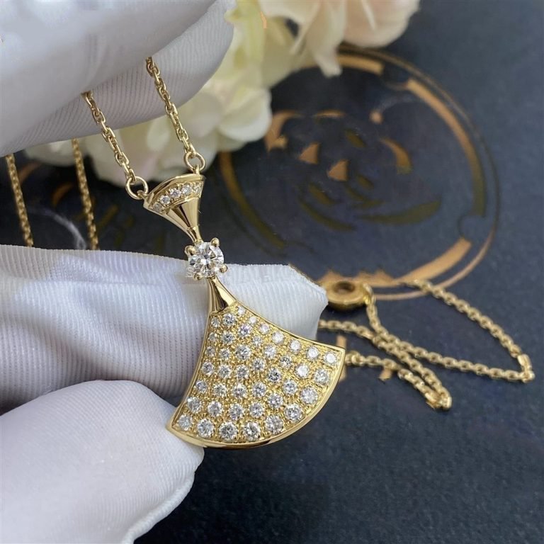 [Windsor Jewelry]DREAM NECKLACE GOLD FULL DIAMOND