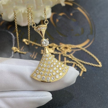 [Windsor Jewelry]DREAM NECKLACE GOLD FULL DIAMOND