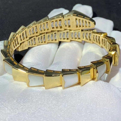 [Windsor Jewelry]SERPENTI BRACELET MOP GOLD