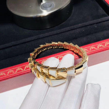 [Windsor Jewelry]SERPENTI BRACELET MOP GOLD