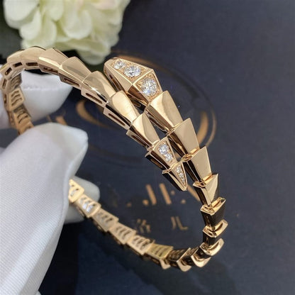 [Windsor Jewelry]SERPENTI BRACELET DIAMONDS PINK GOLD