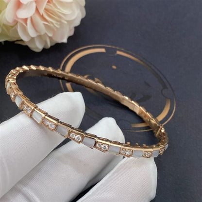[Windsor Jewelry]SERPENTI BRACELET PINK GOLD MOP DIAMOND