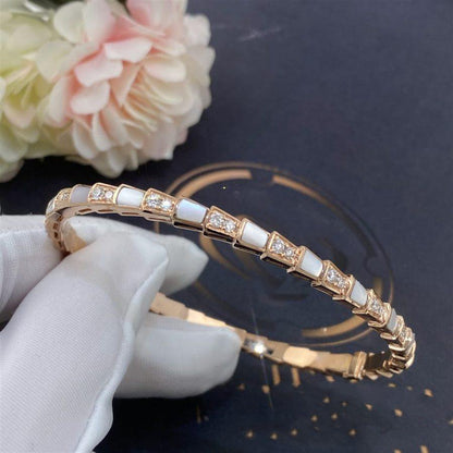 [Windsor Jewelry]SERPENTI BRACELET PINK GOLD MOP DIAMOND