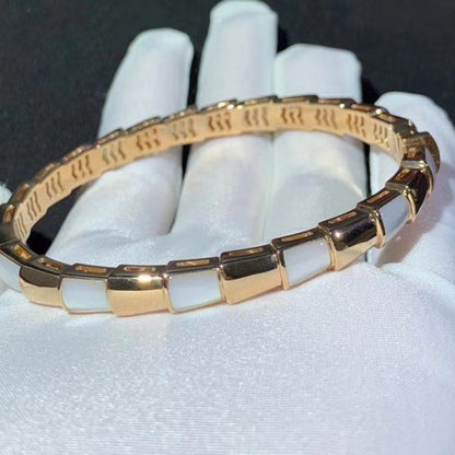 [Windsor Jewelry]SERPENTI BRACELET PINK GOLD MOP