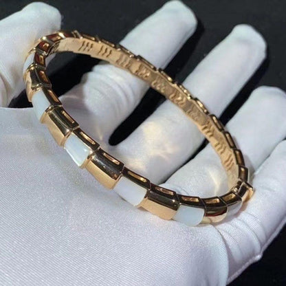 [Windsor Jewelry]SERPENTI BRACELET PINK GOLD MOP