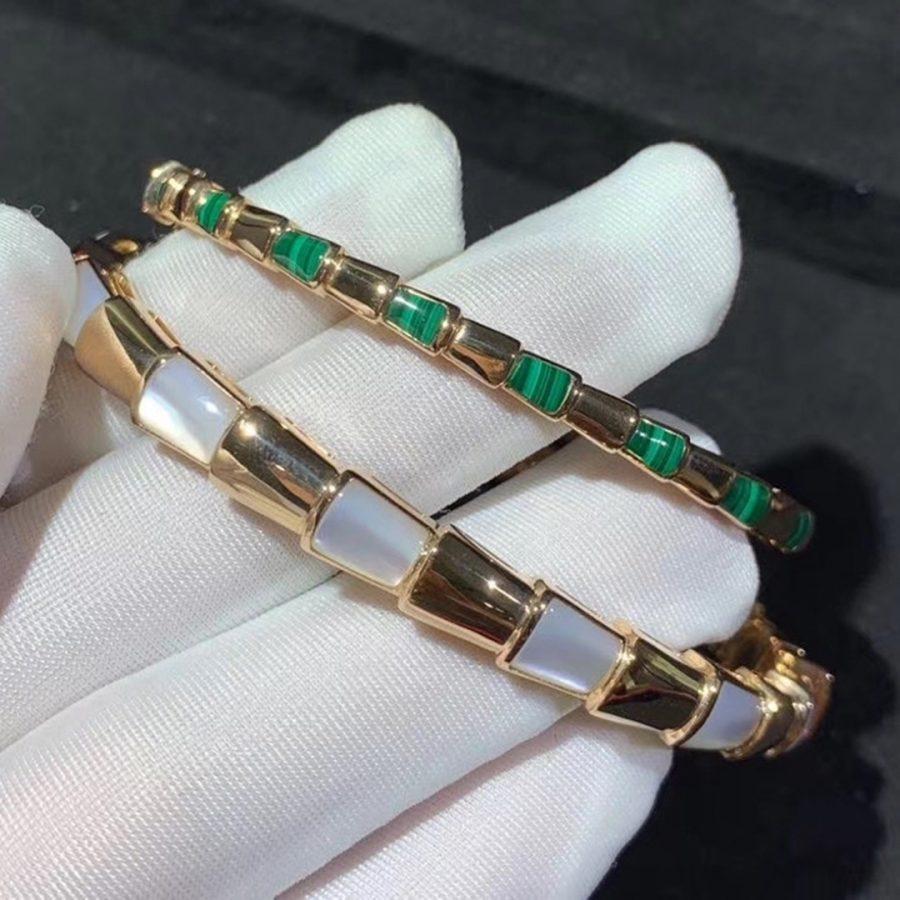 [Windsor Jewelry]SERPENTI BRACELET PINK GOLD MOP