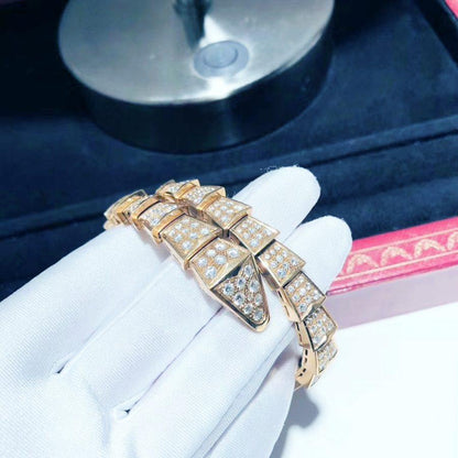 [Windsor Jewelry]SERPENTI BRACELET 8MM PINK GOLD DIAMOND