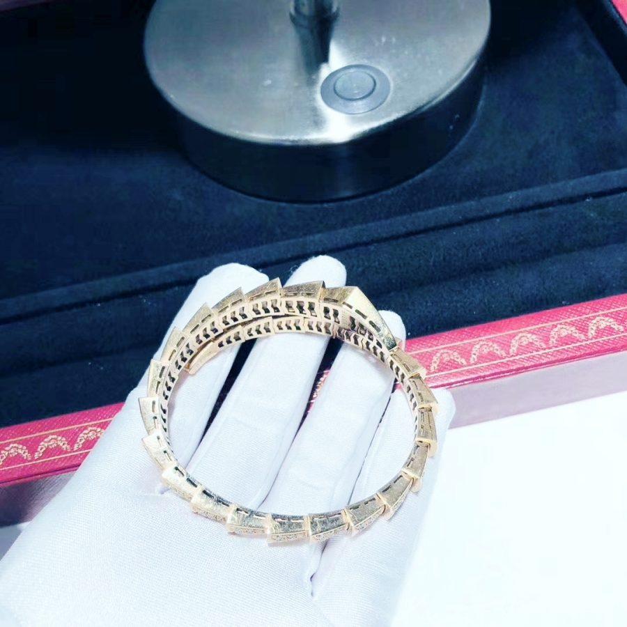 [Windsor Jewelry]SERPENTI BRACELET 8MM PINK GOLD DIAMOND