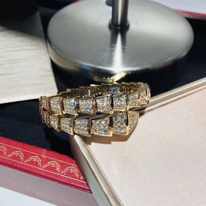 [Windsor Jewelry]SERPENTI BRACELET 8MM GOLD DIAMOND
