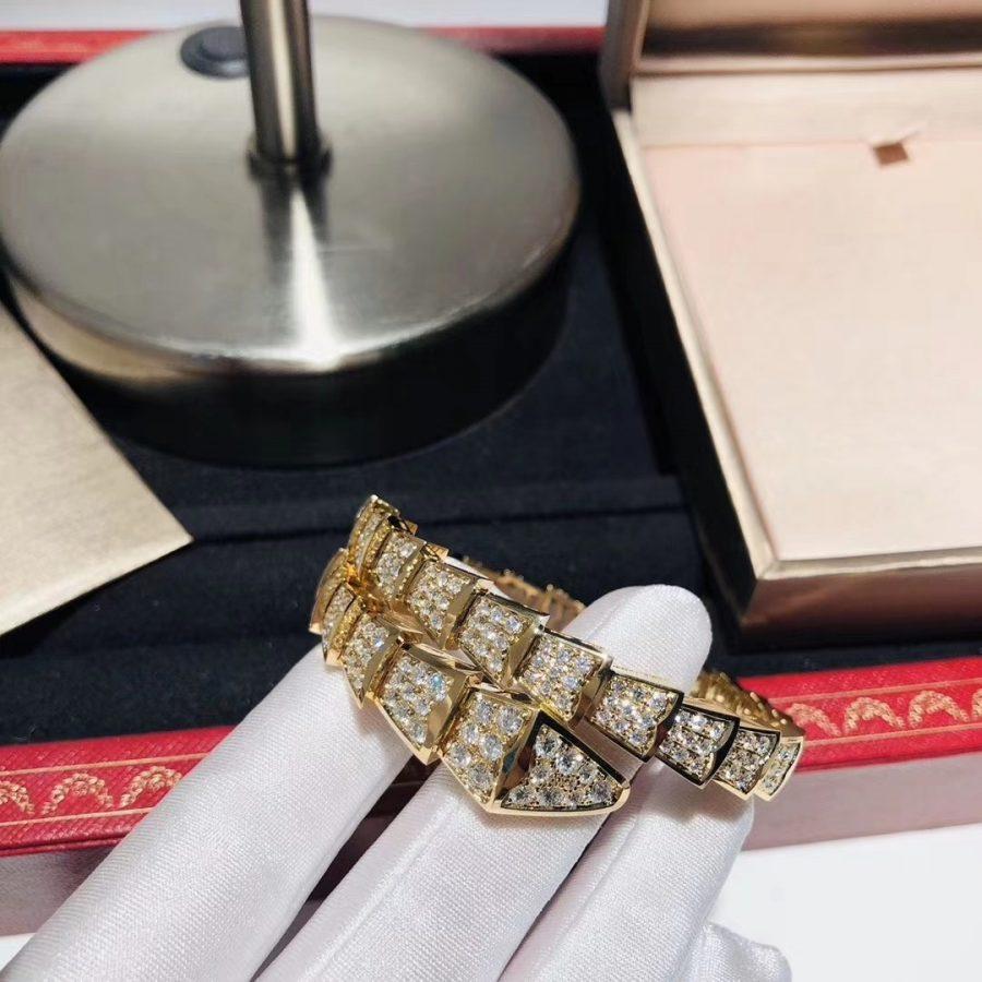 [Windsor Jewelry]SERPENTI BRACELET 8MM GOLD DIAMOND