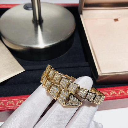 [Windsor Jewelry]SERPENTI BRACELET 8MM GOLD DIAMOND