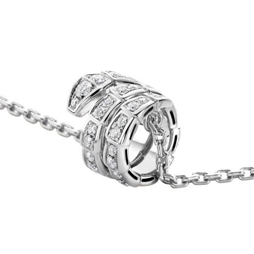 [Windsor Jewelry]SERPENTI  NECKLACE DOUBLE RING DIAMOND