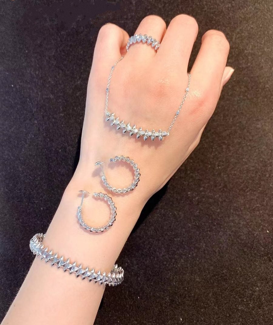 [Windsor Jewelry]CLASH SILVER BRACELET