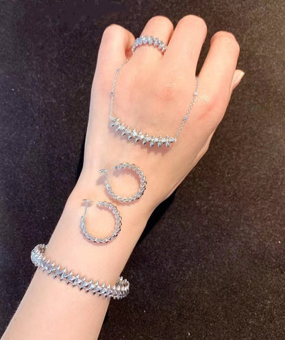 [Windsor Jewelry]CLASH SILVER BRACELET
