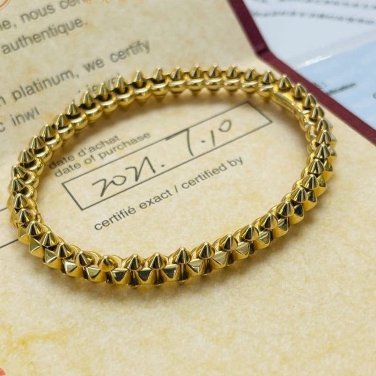 [Windsor Jewelry]CLASH GOLD BRACELET