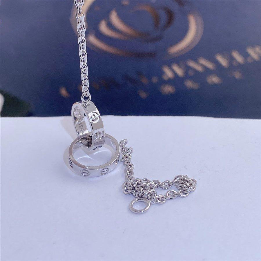 [Windsor Jewelry]LOVE BRACELET DOUBLE RING