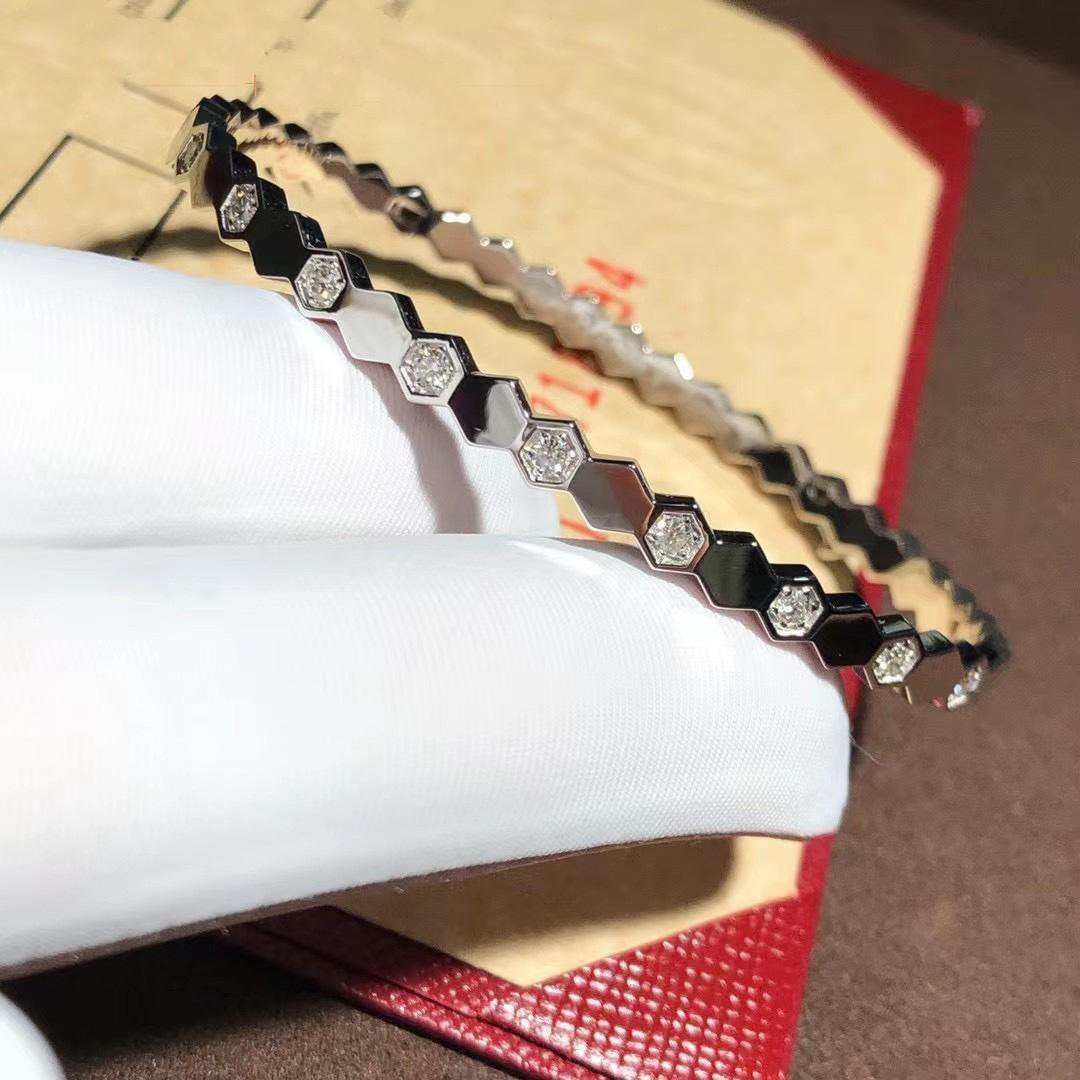 [Windsor Jewelry]BEE LOVE SILVER DIAMOND BRACELET