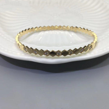 [Windsor Jewelry]BEE LOVE GOLD DIAMOND BRACELET