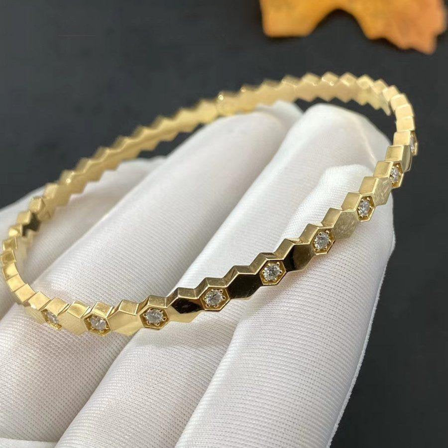 [Windsor Jewelry]BEE LOVE GOLD DIAMOND BRACELET
