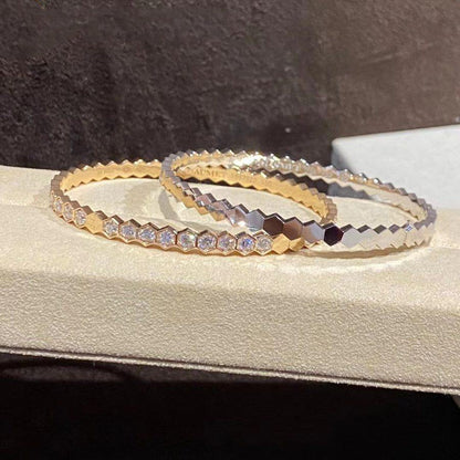 [Windsor Jewelry]BEE LOVE GOLD BRACELET FULL DIAMOND