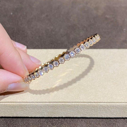 [Windsor Jewelry]BEE LOVE GOLD BRACELET FULL DIAMOND