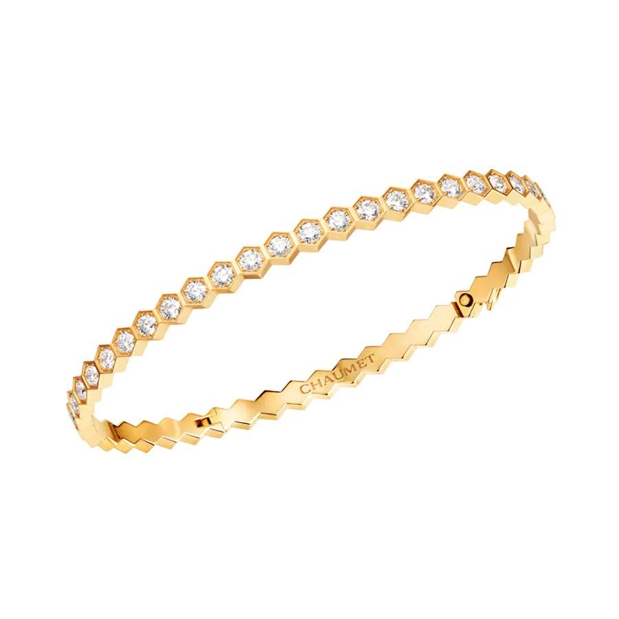 [Windsor Jewelry]BEE LOVE GOLD BRACELET FULL DIAMOND