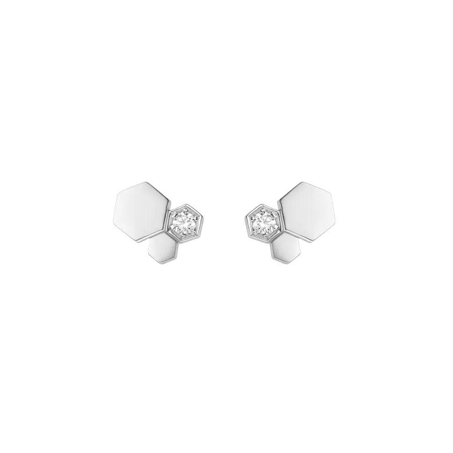 [Windsor Jewelry]BEE LOVE SILVER DIAMOND EARRINGS